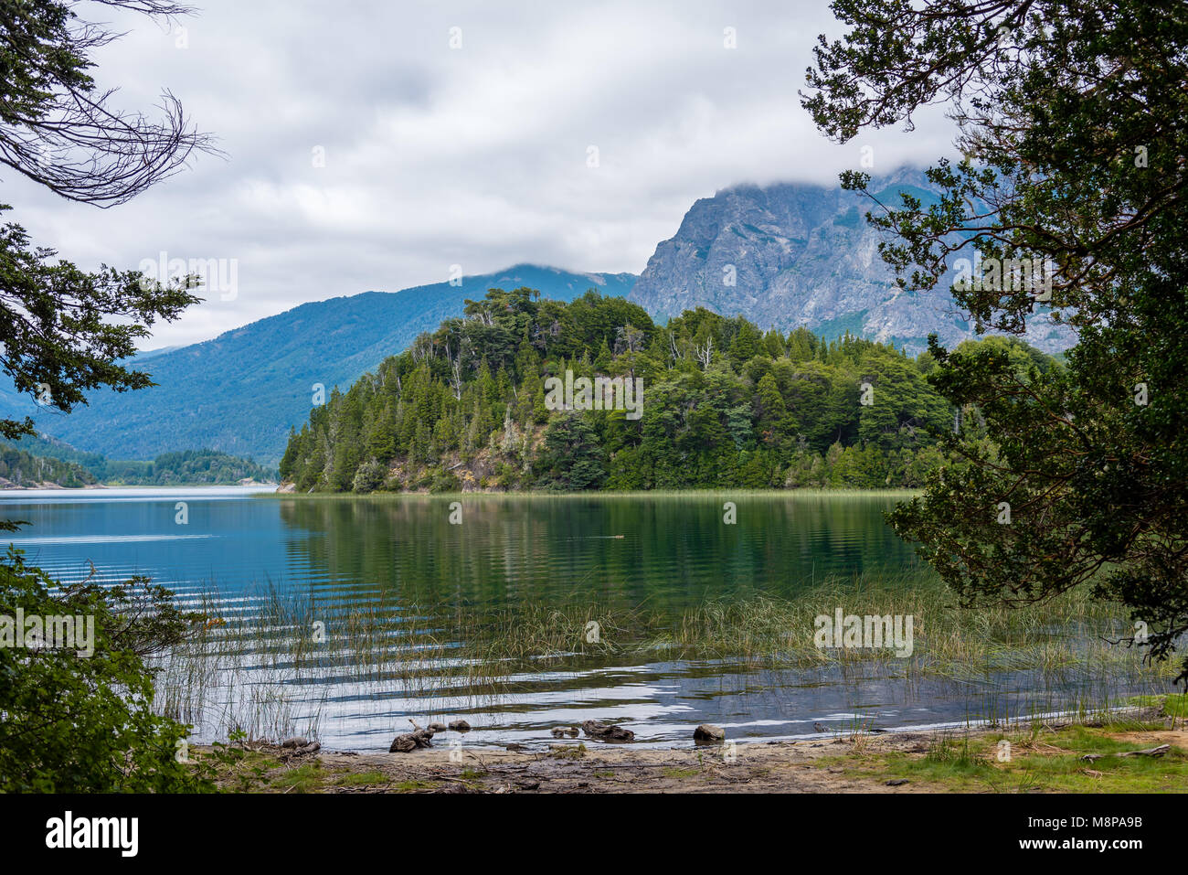 Die Seen in der Gegend von Bariloche in Patagonien, Argentinien Stockfoto