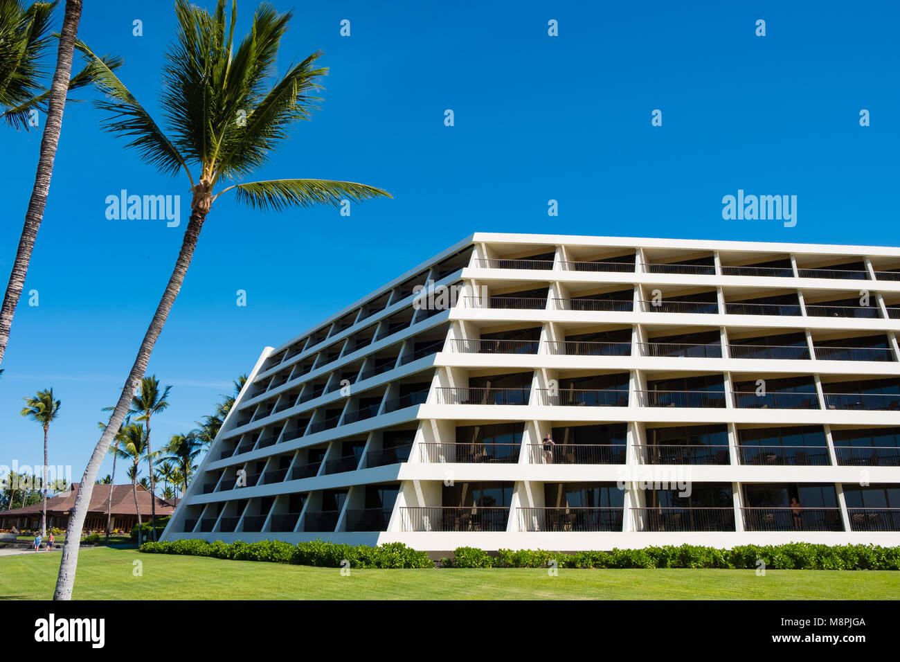 Mauna Lani Bay Hotel Big Island Hawaii Stockfoto