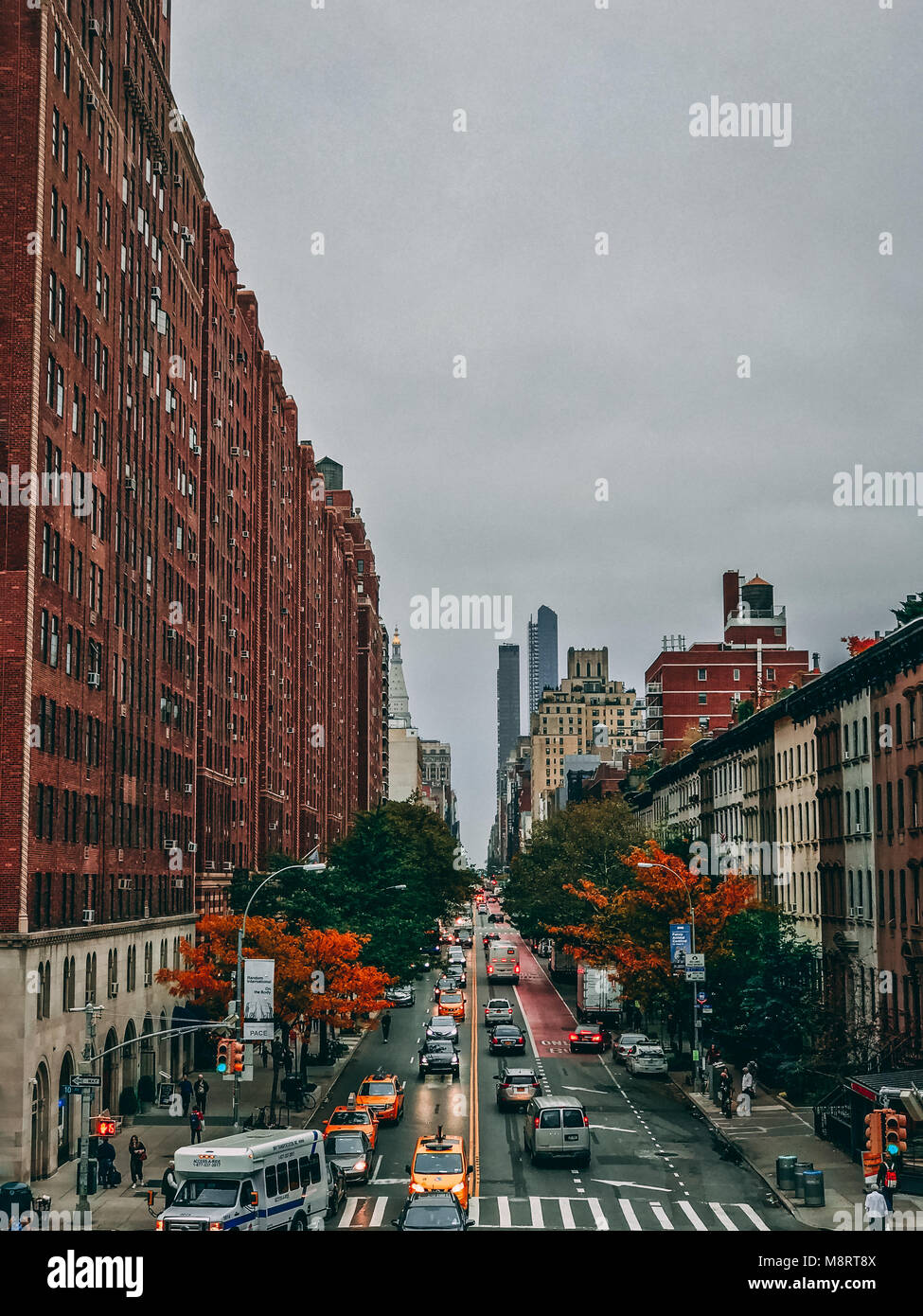 Random New York Street Stockfoto