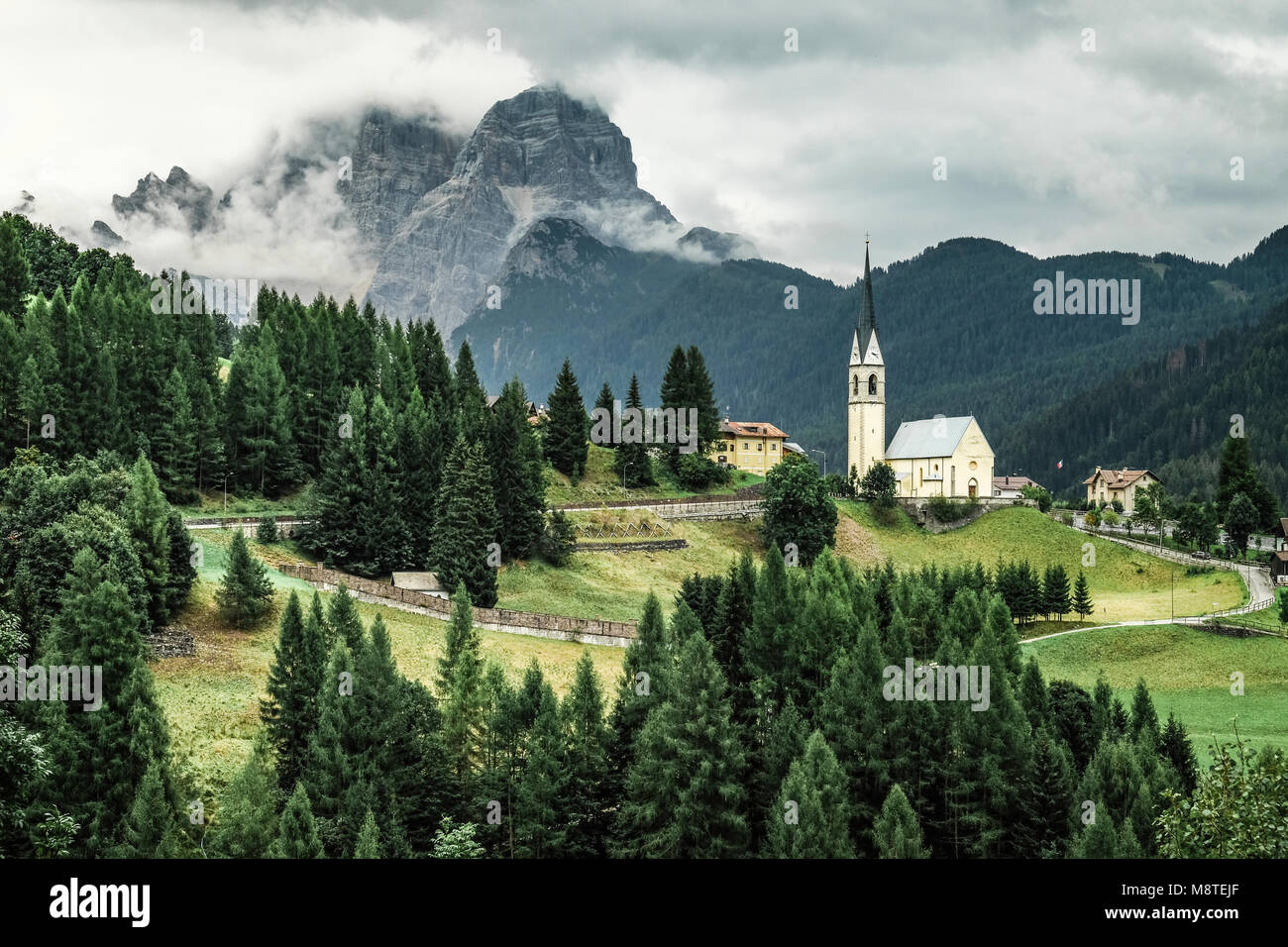 Selva di Cadore Stockfoto