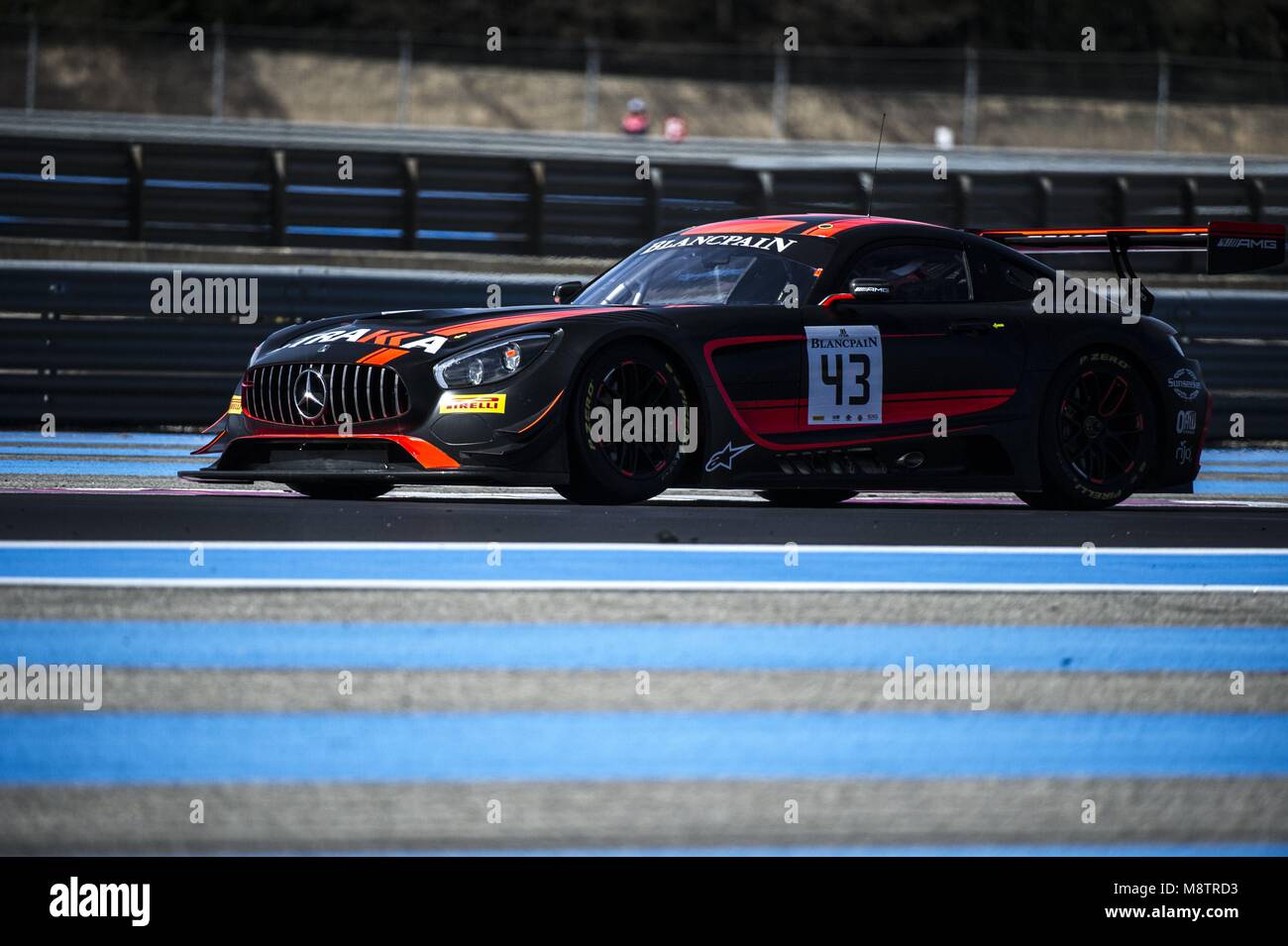 BLANCPAIN ENDURANCE SERIES TEST TAG 2018 Stockfoto