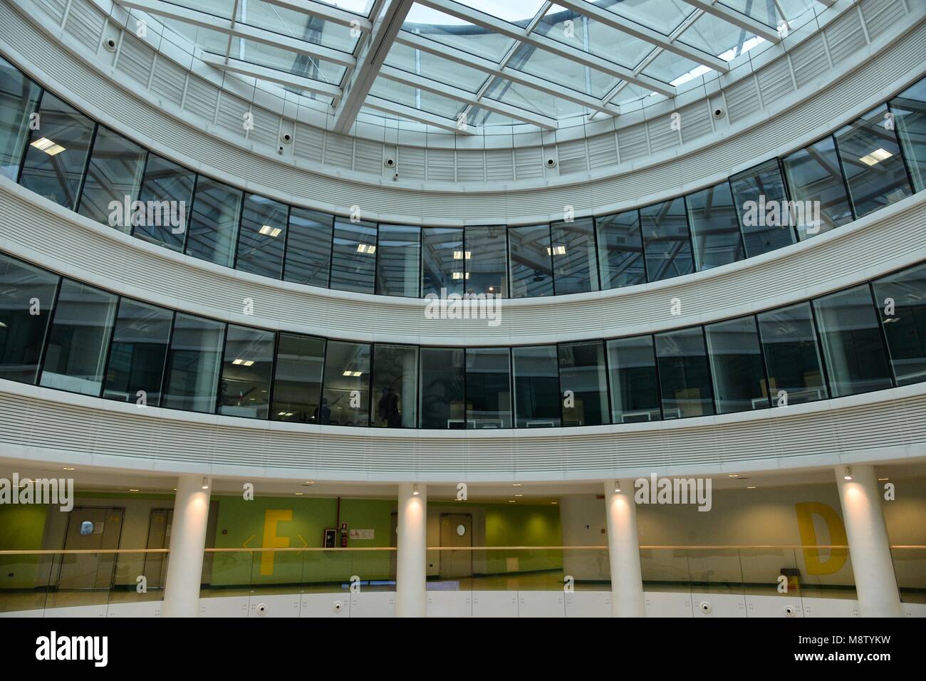 Turin Italien ca. 2015 Campus der Universität 'Luigi Einaudi' Stockfoto