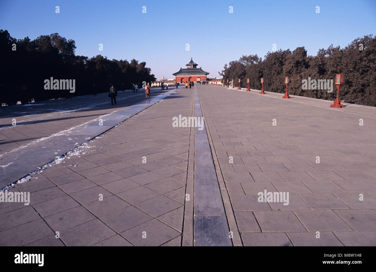 China, VR China, Beijing, Tempel des Himmels, Altar des Himmels, taoistische Tempel Stockfoto