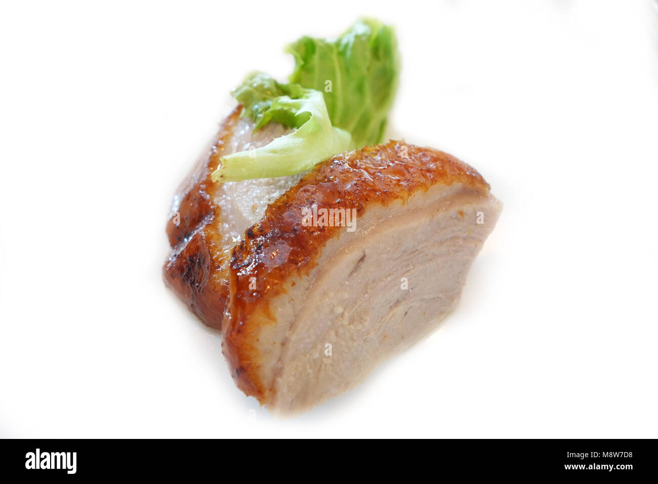 Chinesische Küche essen - Peking Ente oder Peking gebratene Ente Stockfoto