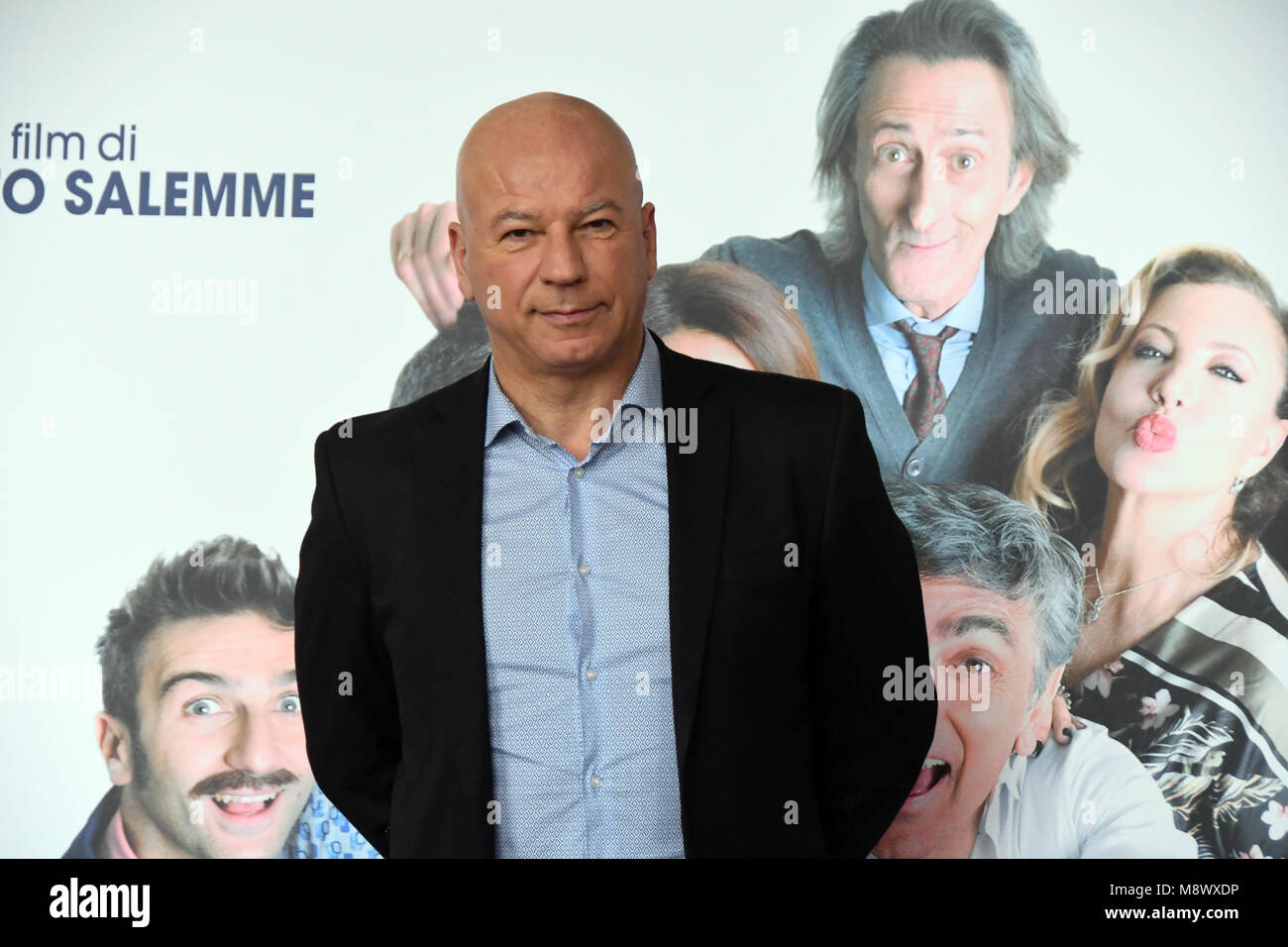 Rom, Italien, 20. März 2018 Kino Moderno - Pothocall fim UNA FESTA ESAGERATA, Giovanni Cacioppo in der Rolle des Don Pasquale Credit: Giuseppe Andidero/Alamy leben Nachrichten Stockfoto