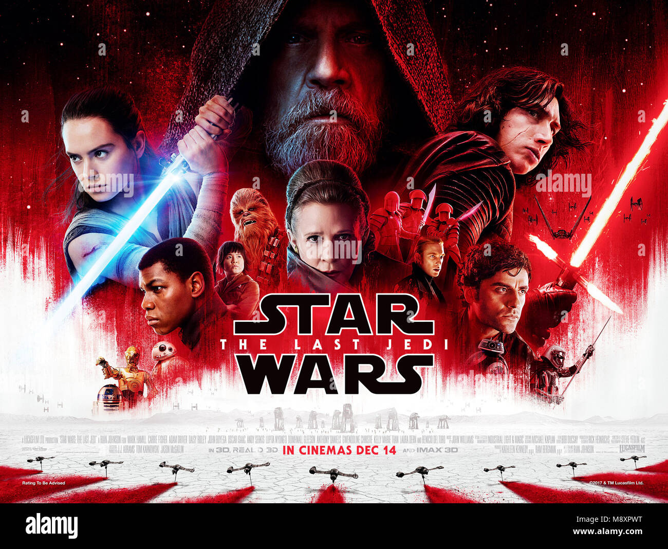 STAR WARS DER LETZTE JEDI, (alias "STAR WARS EPISODE VIII DER