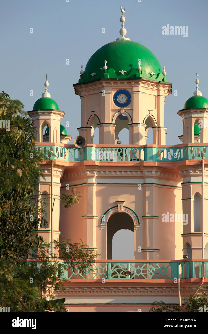 Myanmar, Mon, Mawlamyine, Moschee, Stockfoto