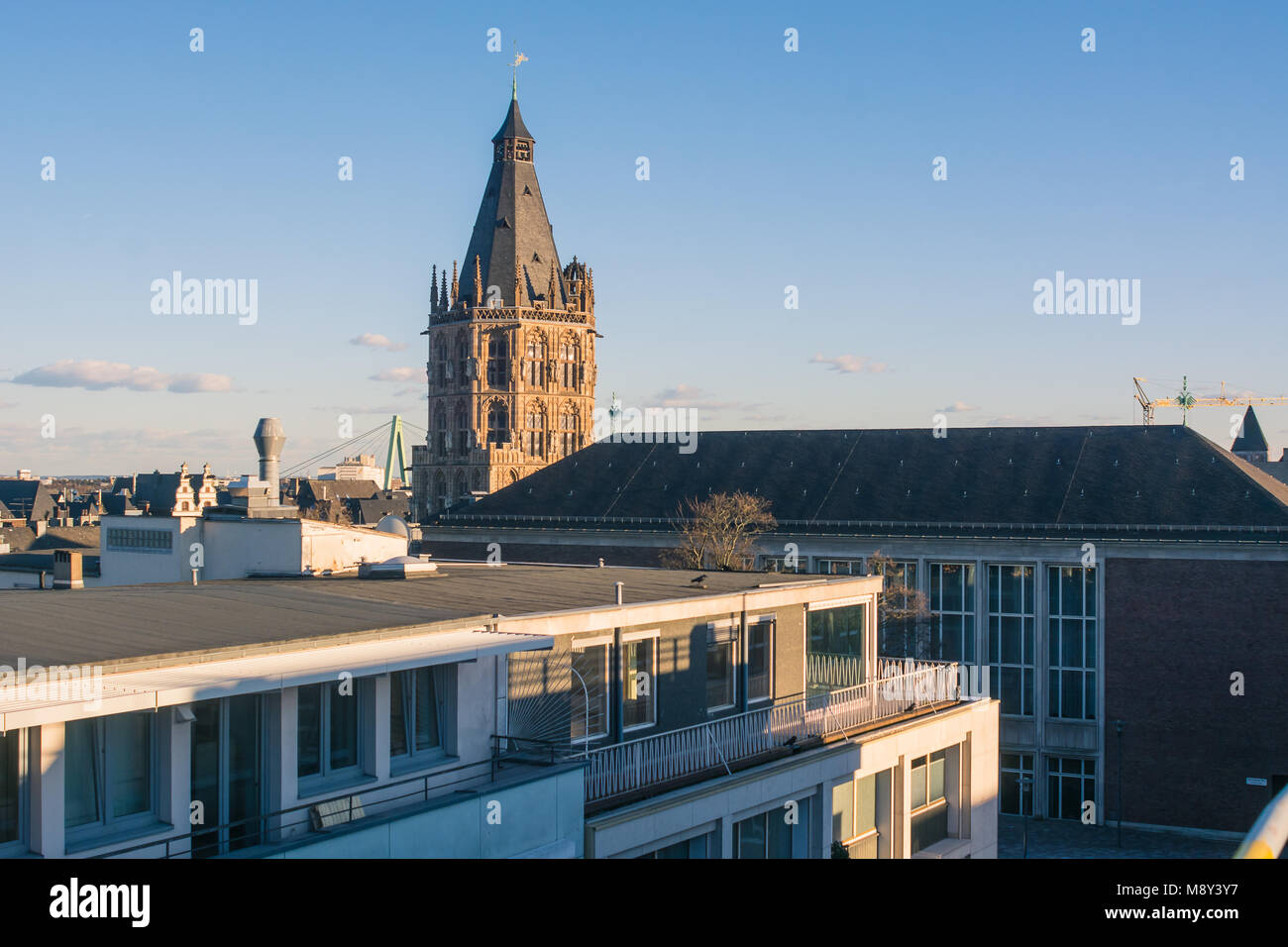 Groß St. Martin Kirche ("Brutto Sankt Martin") Stockfoto