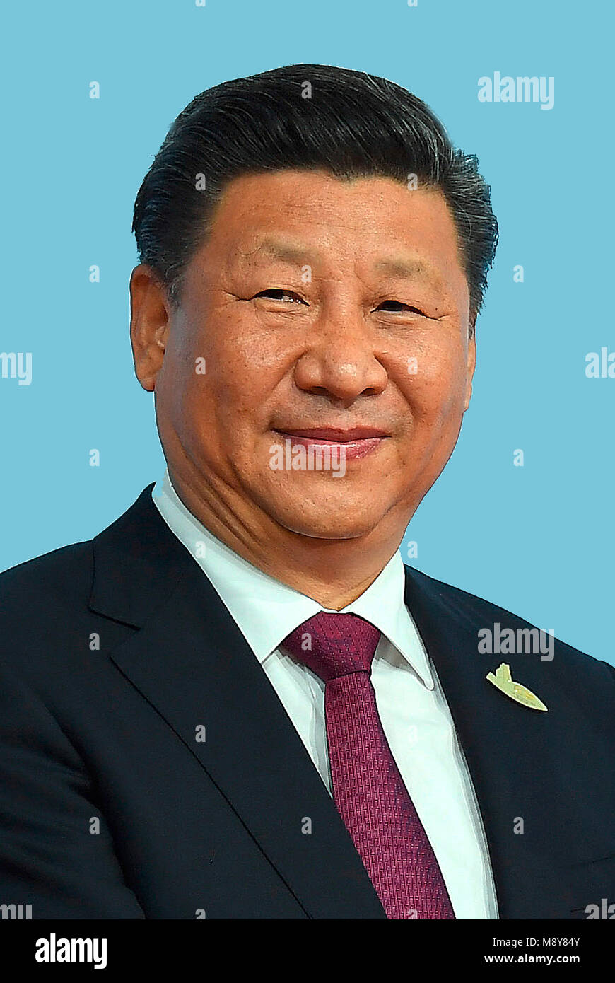 Xi Jinping - *15.06.1953 - 7.Präsident der Volksrepublik China und Generalsekretär der Kommunistischen Partei Chinas. Stockfoto