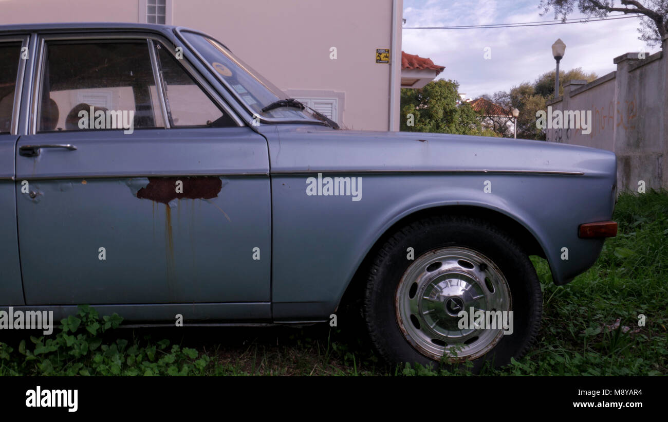 Altes Auto Volvo 144 Stockfoto