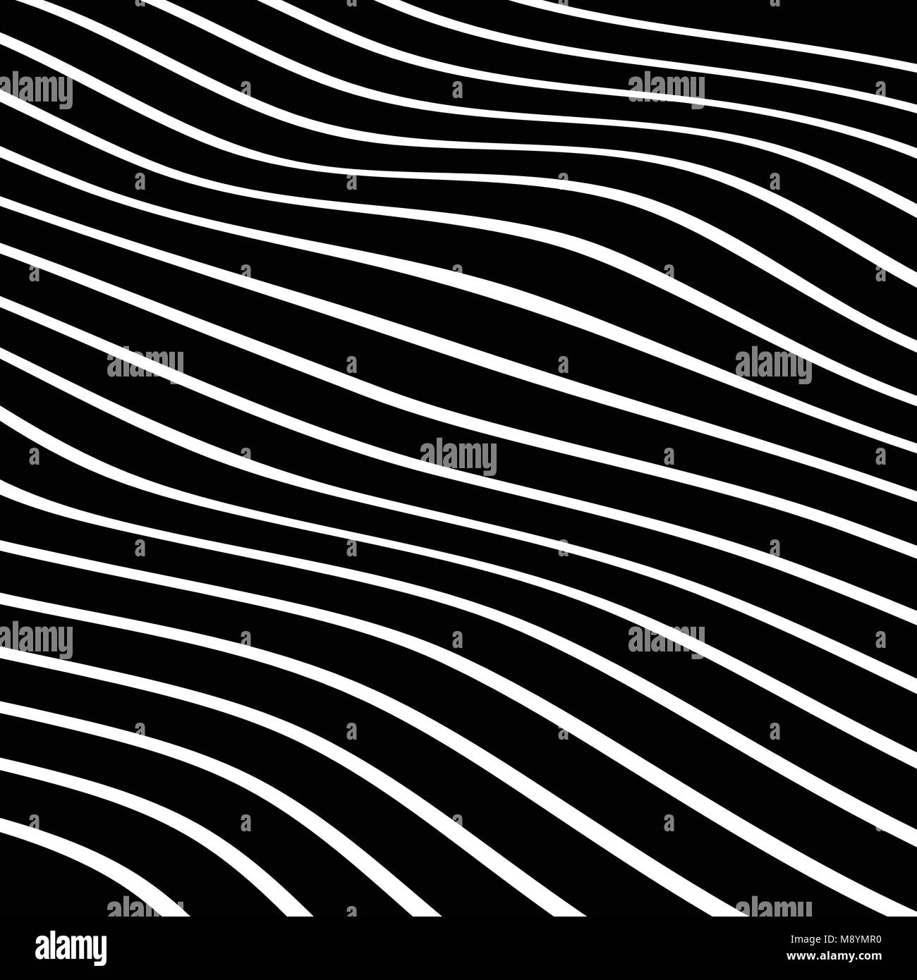 Zebrastreifen weiß und schwarz mit mesh Hintergrund, Illustration Vector EPS 10. Stock Vektor