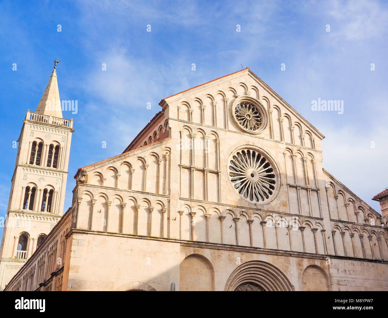 Kathedrale St. Anastasia in Zadar, Kroatien Stockfoto