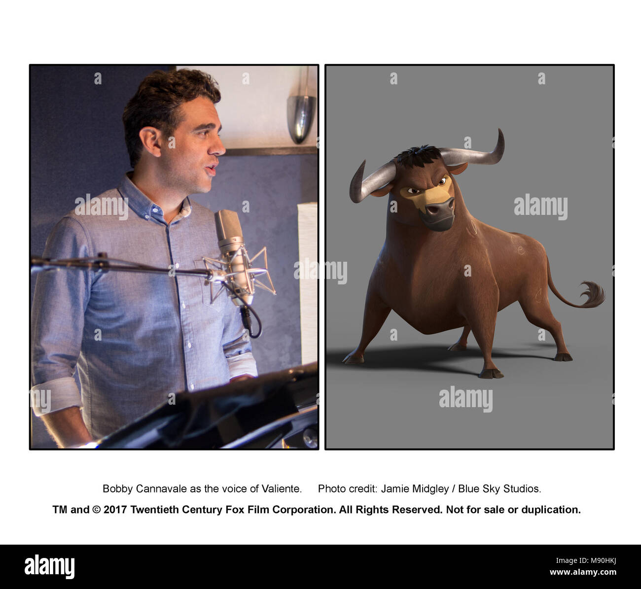 Erscheinungsdatum: Dezember 15, 2017 TITEL: Die Geschichte von Ferdinand Studio: Twentieth Century Fox Regie: Carlos Saldanha PLOT: Nach dem Ferdinand, ein Stier mit einem großen Herzen, für ein gefährliches Tier falsch ist, er ist gefangen und von seinem Haus abgerissen. Entschlossen, zu seiner Familie zurückzukehren, er Rallyes ein außenseiter Team auf das ultimative Abenteuer. In den Hauptrollen: John Cena, Kate McKinnon, Bobby Cannavale. (Bild: © Twentieth Century Fox/Entertainment Bilder) Stockfoto