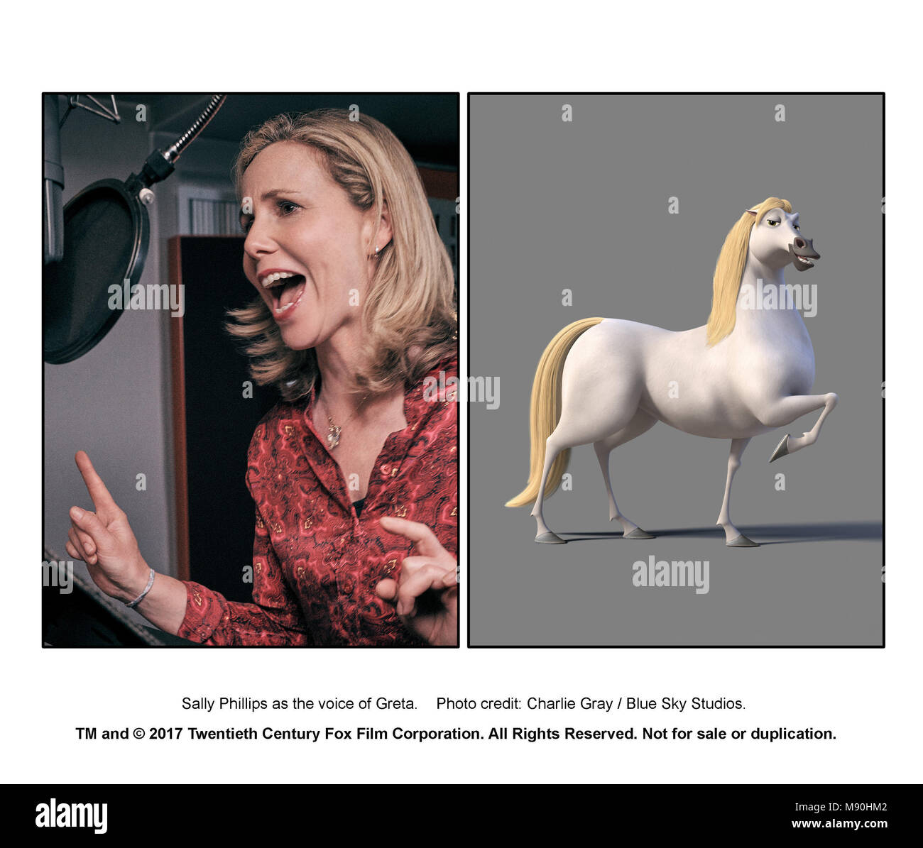 Erscheinungsdatum: Dezember 15, 2017 TITEL: Die Geschichte von Ferdinand Studio: Twentieth Century Fox Regie: Carlos Saldanha PLOT: Nach dem Ferdinand, ein Stier mit einem großen Herzen, für ein gefährliches Tier falsch ist, er ist gefangen und von seinem Haus abgerissen. Entschlossen, zu seiner Familie zurückzukehren, er Rallyes ein außenseiter Team auf das ultimative Abenteuer. In den Hauptrollen: John Cena, Kate McKinnon, Bobby Cannavale. (Bild: © Twentieth Century Fox/Entertainment Bilder) Stockfoto