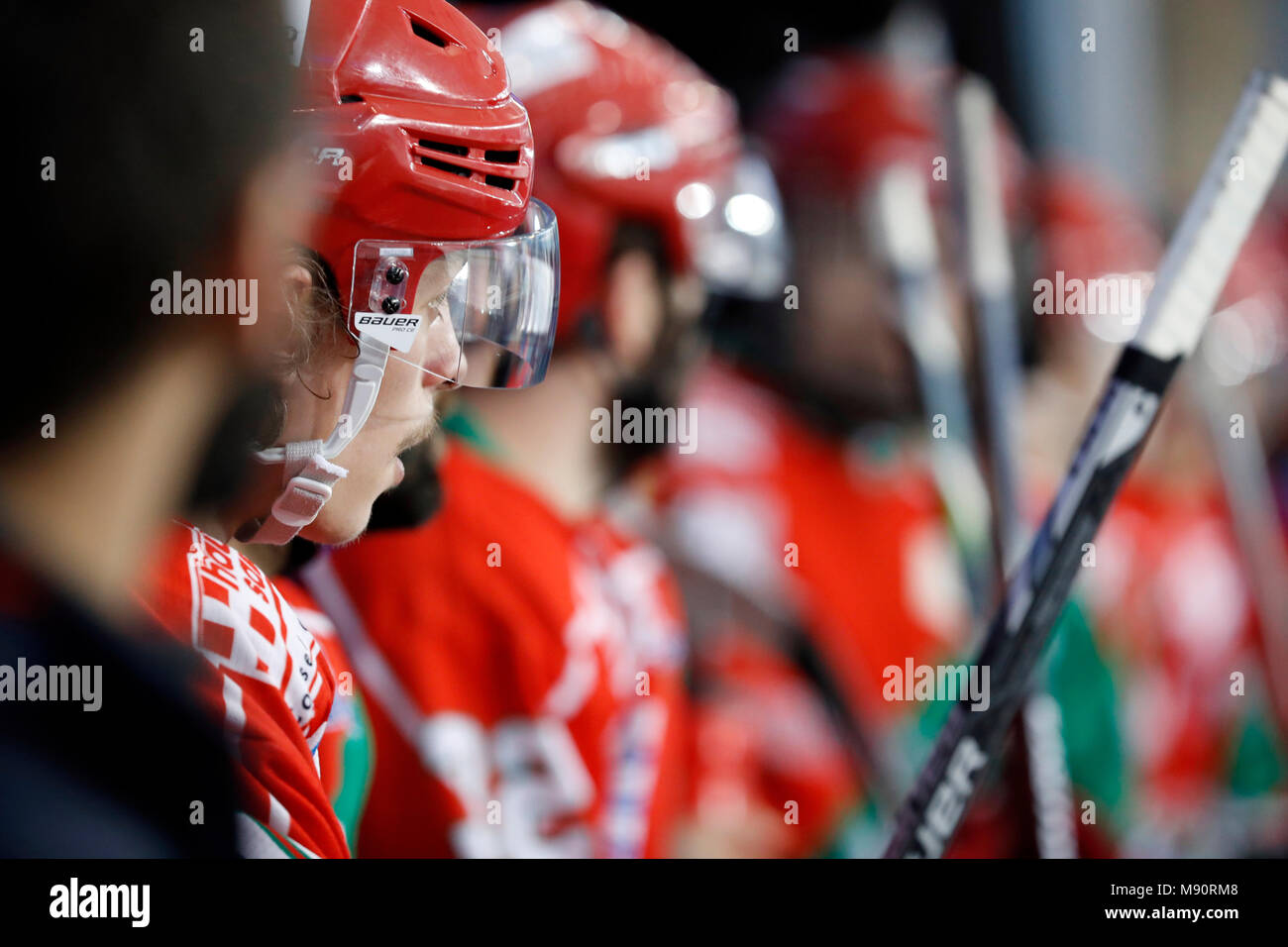 Eishockey. Hockey Team. Stockfoto