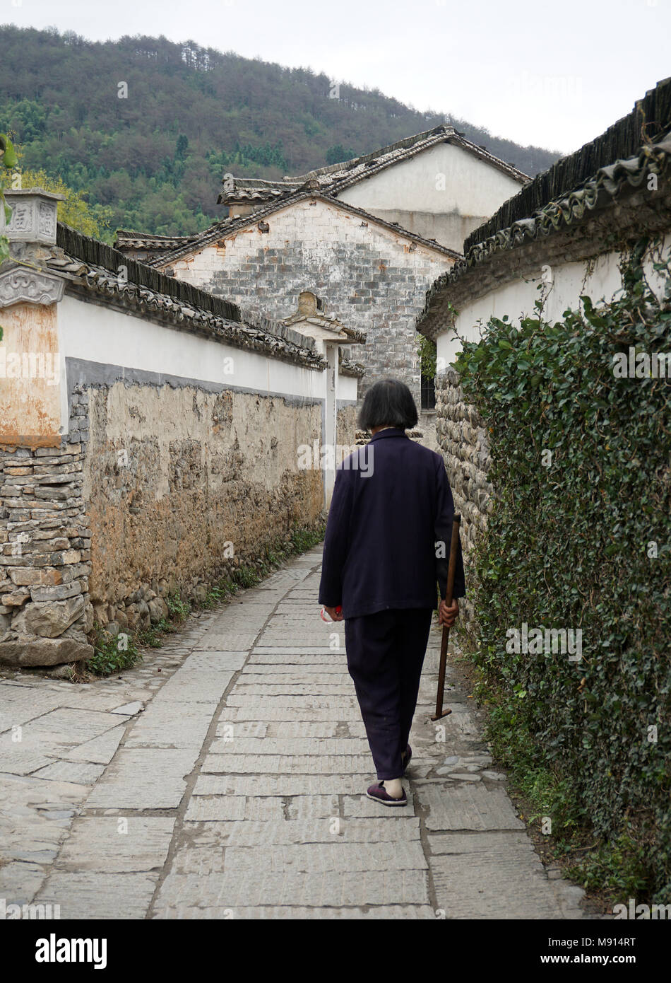 Traditionelle chinesische Dorf und UNESCO-Weltkulturerbe hongcun in der Provinz Anhui, China Stockfoto