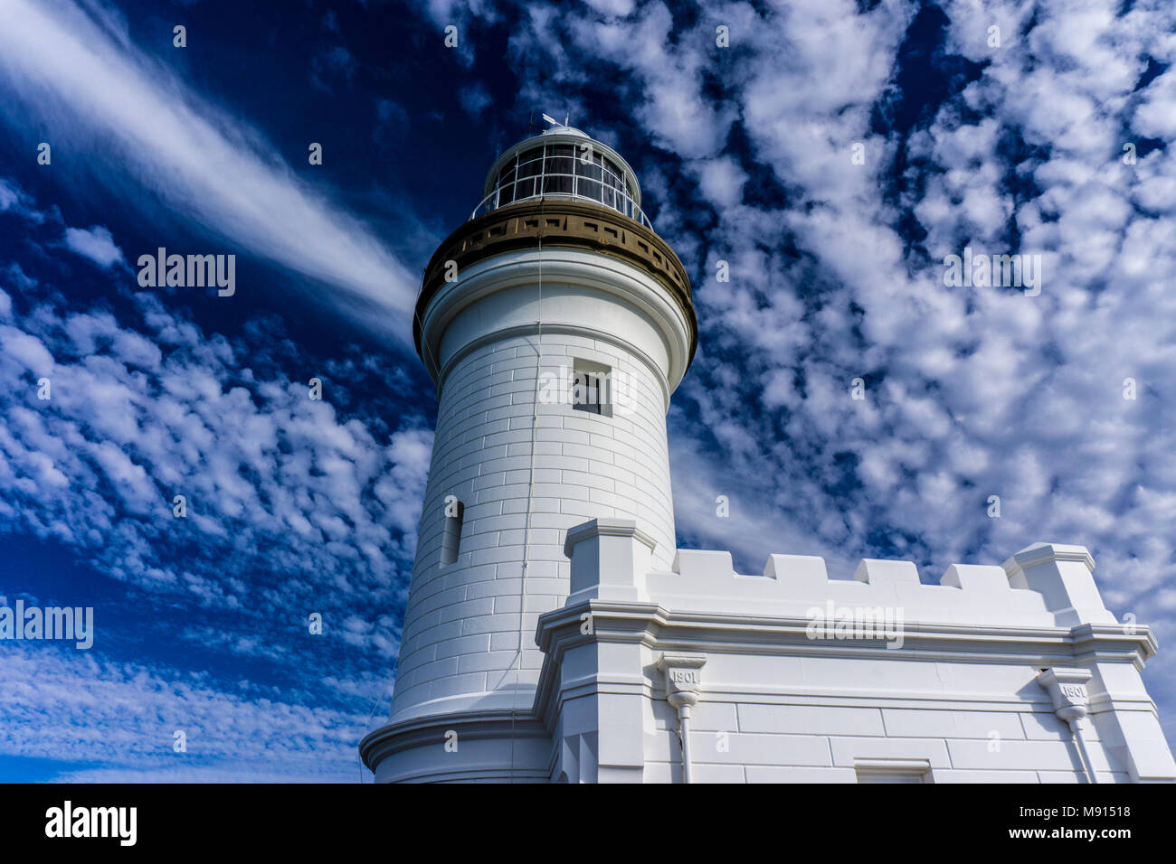 Cape Byron Lighthouse in Byron Bay, New South Wales, Australien Stockfoto