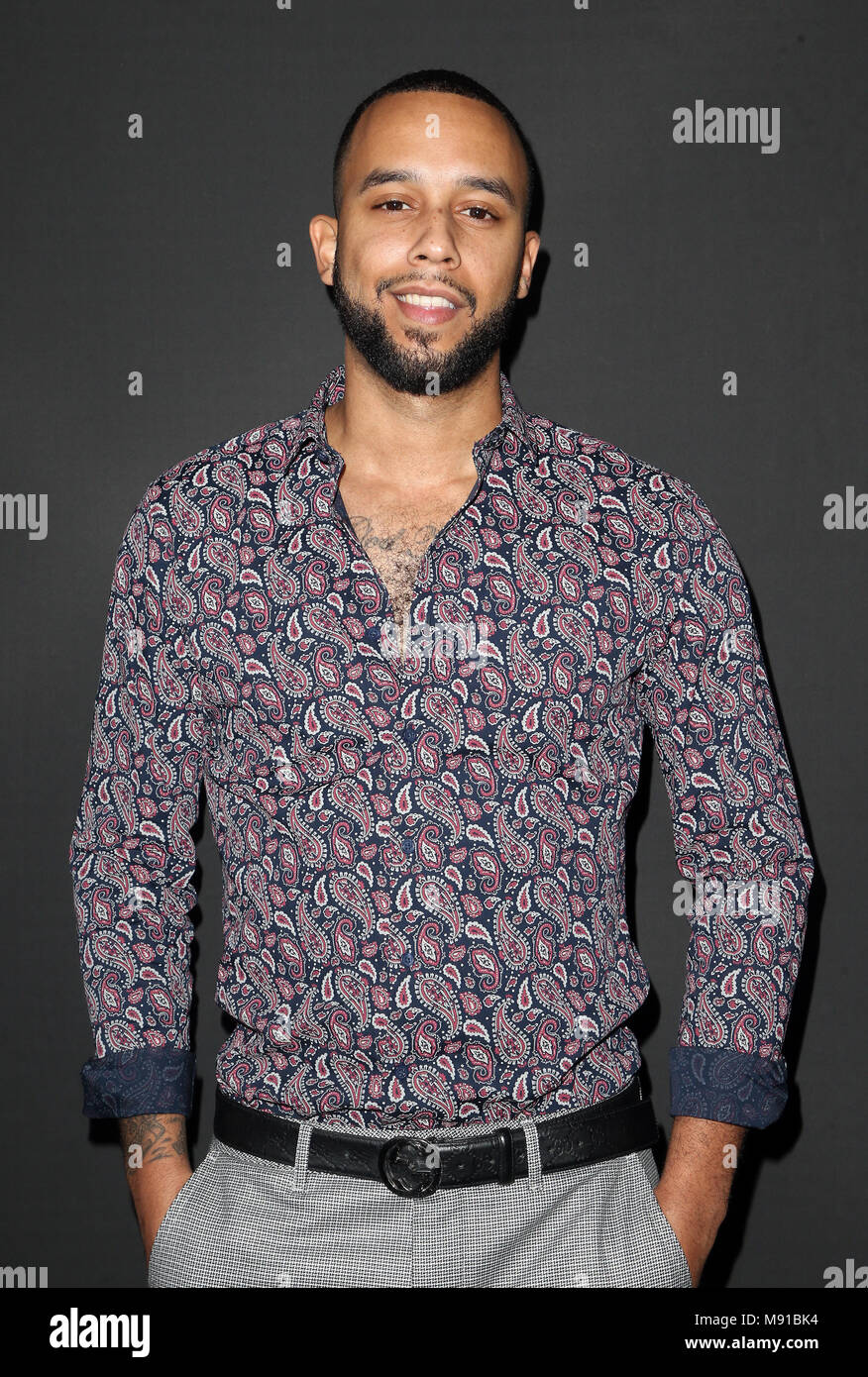Der GQ 2018 All-Stars Feier an Nomad Hotel Los Angeles in Los Angeles, Kalifornien. Mit: Anthony Sadler Wo: Los Angeles, Kalifornien, Vereinigte Staaten, wenn: 17 Feb 2018 Credit: FayesVision/WENN.com Stockfoto