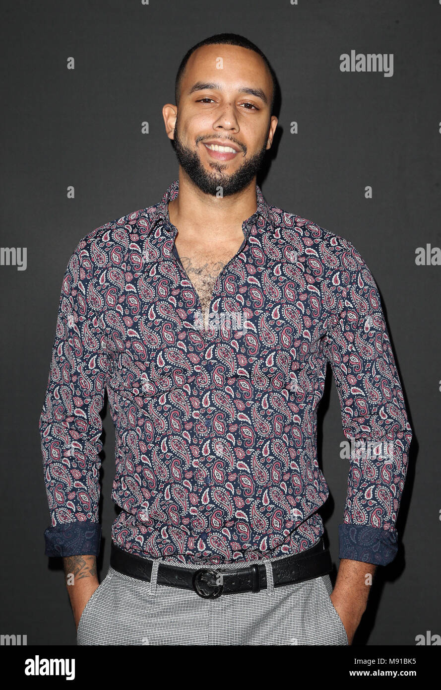 Der GQ 2018 All-Stars Feier an Nomad Hotel Los Angeles in Los Angeles, Kalifornien. Mit: Anthony Sadler Wo: Los Angeles, Kalifornien, Vereinigte Staaten, wenn: 17 Feb 2018 Credit: FayesVision/WENN.com Stockfoto
