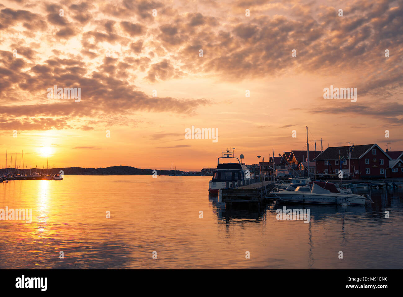 Skarhamn, Schweden 2016 Stockfoto