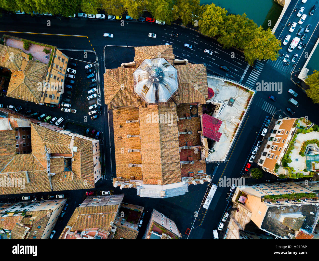 San Giovanni dei Fiorentini Basilika, Rom, Italien Stockfoto