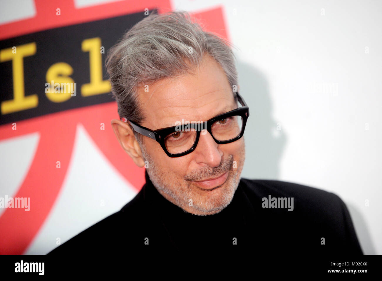Jeff Goldblum die Teilnahme an der "Isle of Dogs" Screening im Metropolitan Museum der Kunst am 20. März 2018 in New York City. Stockfoto