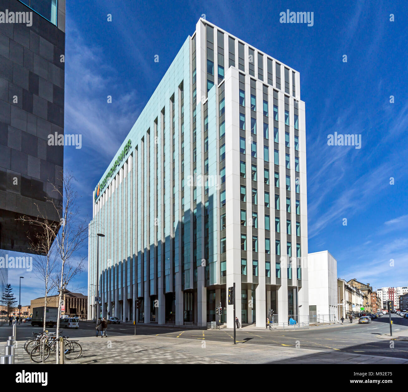 Scottish Power Office buinding n St Vincent Street Glasgow Schottland Großbritannien Stockfoto