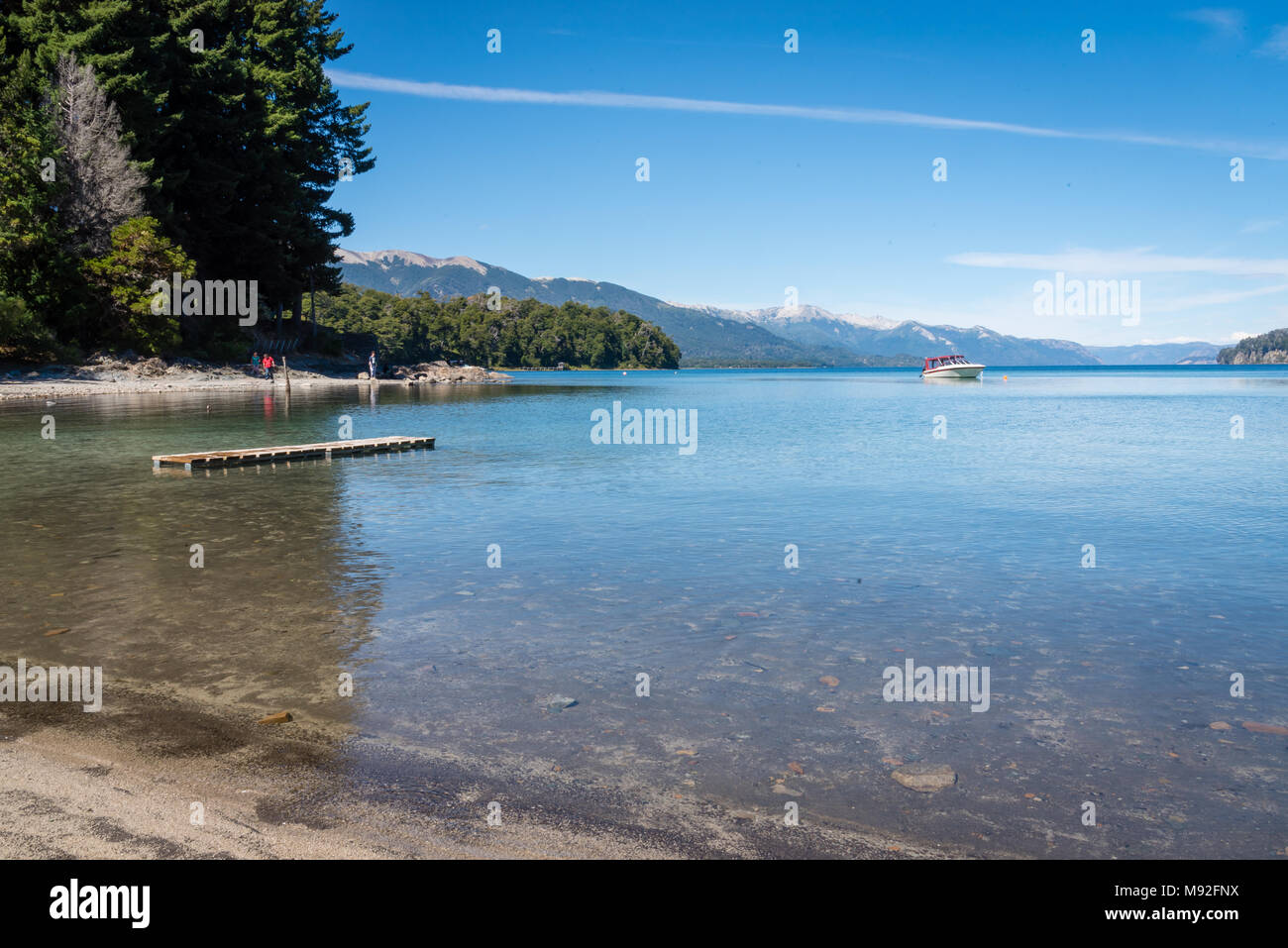 Die Seen von Bariloche, Patagonia, Argentinien Stockfoto