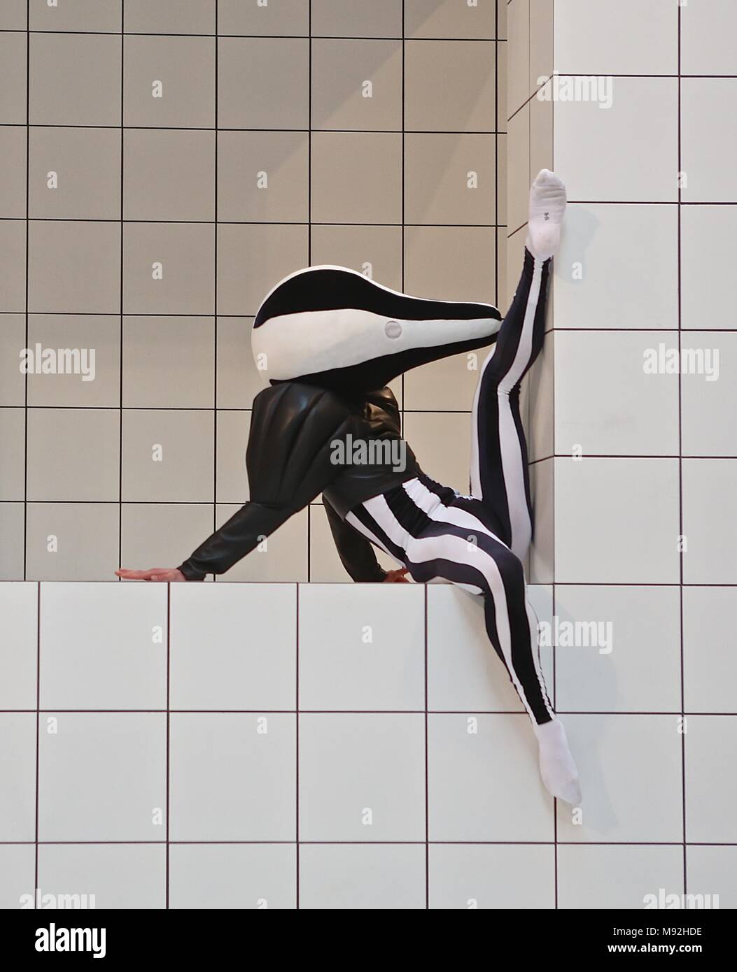 Anthea Hamilton der Squash Tate Britain 22 Mar - 7 Okt 2018 Stockfoto