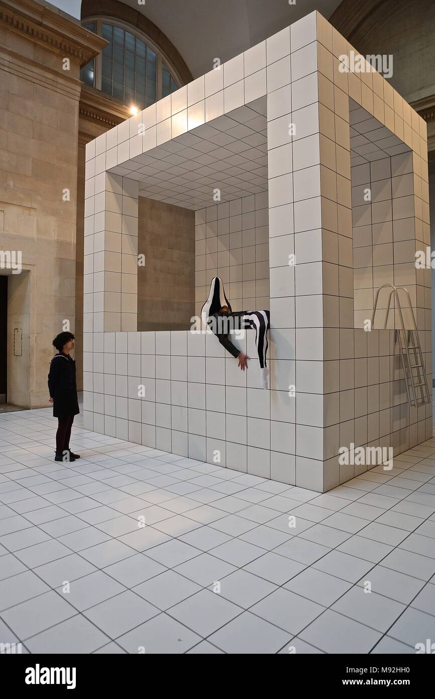 Anthea Hamilton der Squash Tate Britain 22 Mar - 7 Okt 2018 Stockfoto