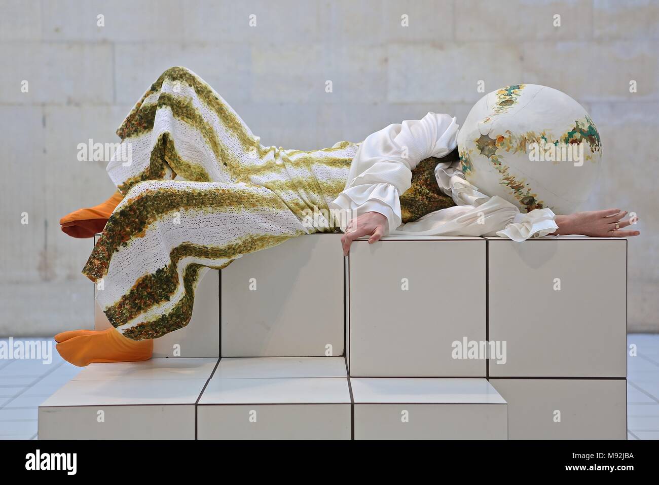 Anthea Hamilton der Squash Tate Britain 22 Mar - 7 Okt 2018 Stockfoto