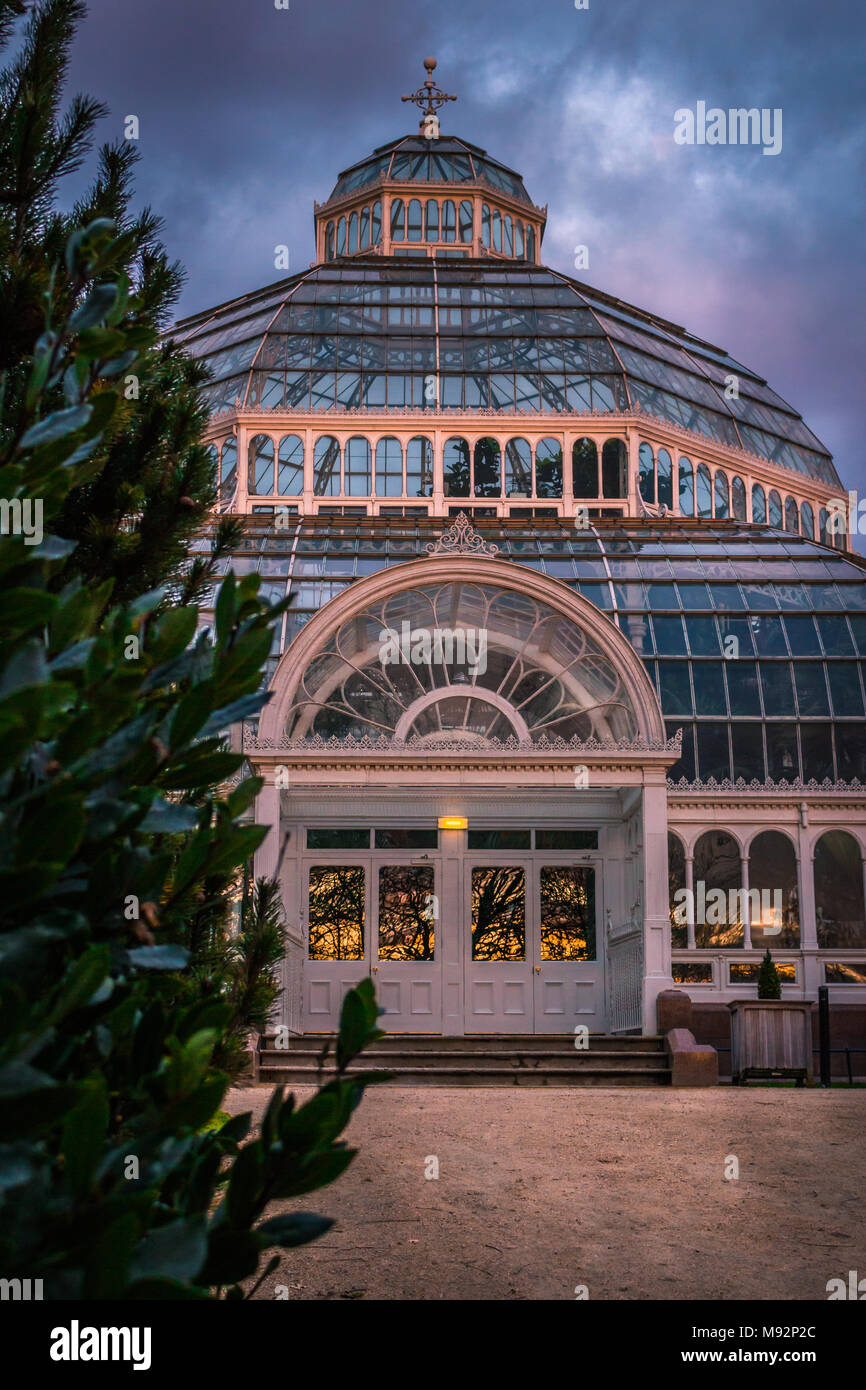 Palm House in Liverpools Sefton Park, Merseyside Stockfoto