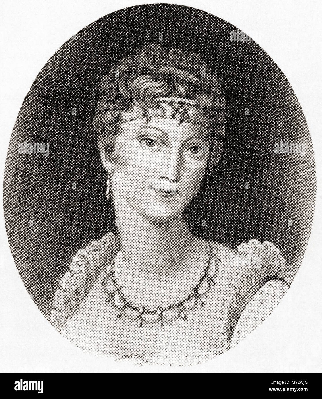 Marie Louise, 1791 - 1847. Österreichischen Erzherzogin, Herzogin von Parma und Kaiserin der Franzosen, die von 1810 bis 1814 als zweite Napoleons Gattin. Von Hutchinson's Geschichte der Nationen, veröffentlicht 1915 Stockfoto