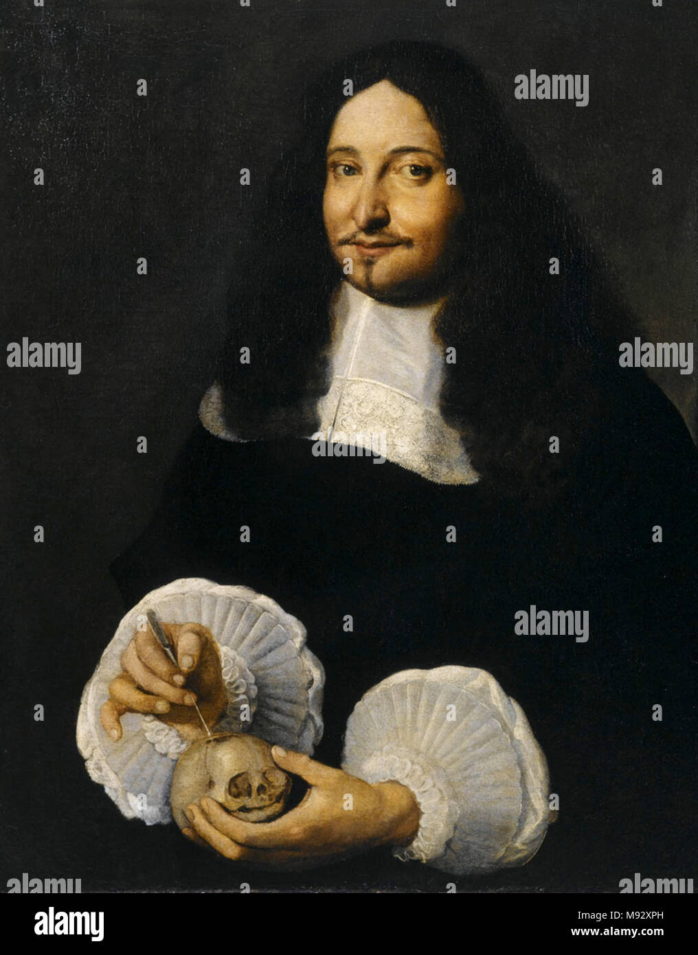 Marcello Malpighi (1628-1694), italienische Biologe und Arzt Stockfoto