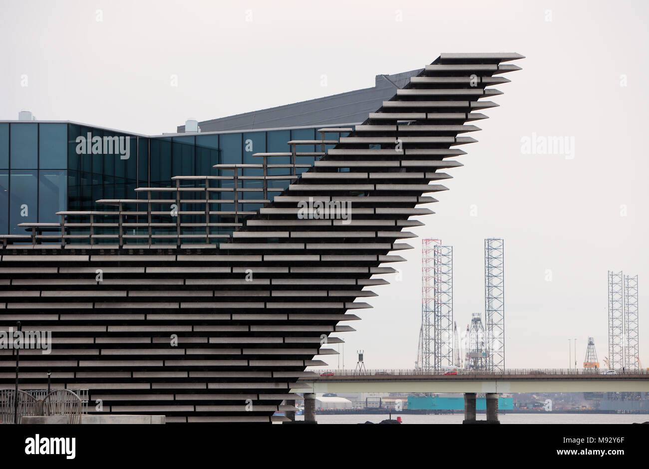 V&A Dundee, fällig am 15. September 2018 zu öffnen. Stockfoto