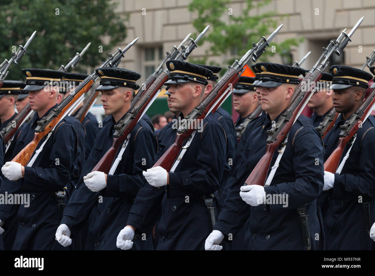 Washington, D.C., USA, 4. Juli 2015, die nationale Unabhängigkeit Day Parade der Vierte ist der Juli Parade in der Hauptstadt der Vereinigten Staaten, es comm Stockfoto