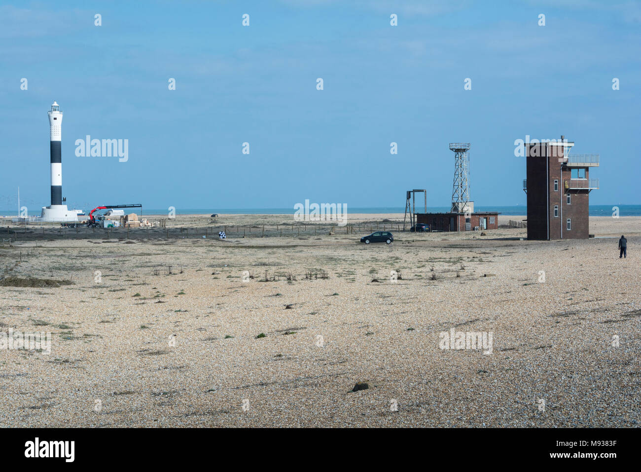 Dungeness Strand, Kent, England, UK Stockfoto