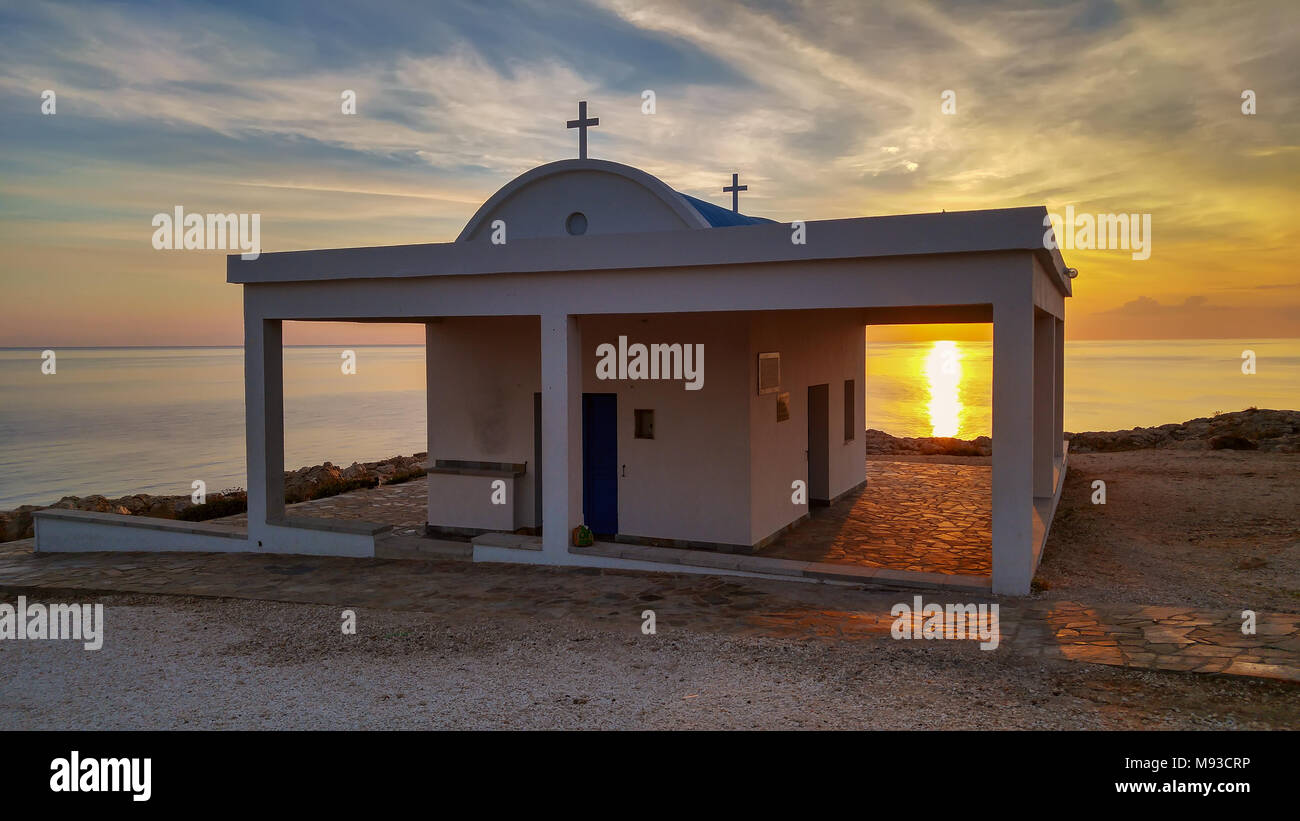 Agioi Anargyroi Kirche Stockfoto