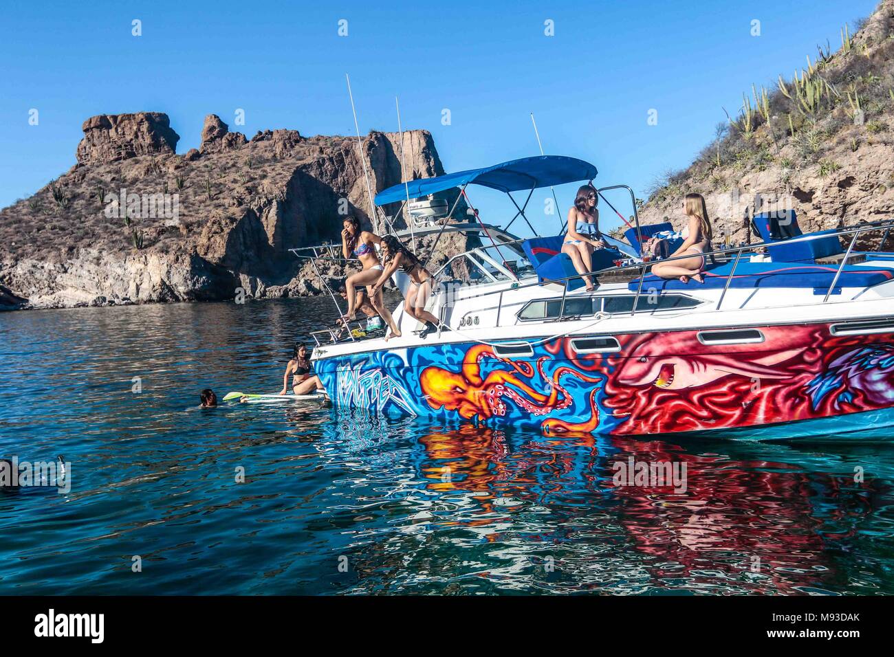 San Carlos, Yates, embarcación, Meer, mar Sonora a*** Foto: LuisGutierrez/NortePhoto.com Stockfoto