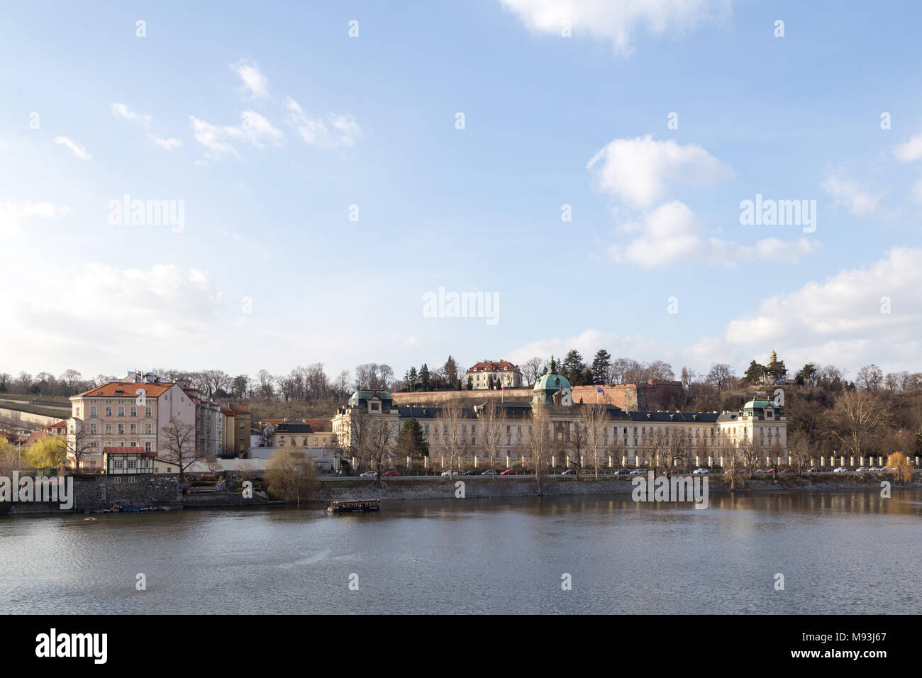 Straka Akademie in Prag Stockfoto