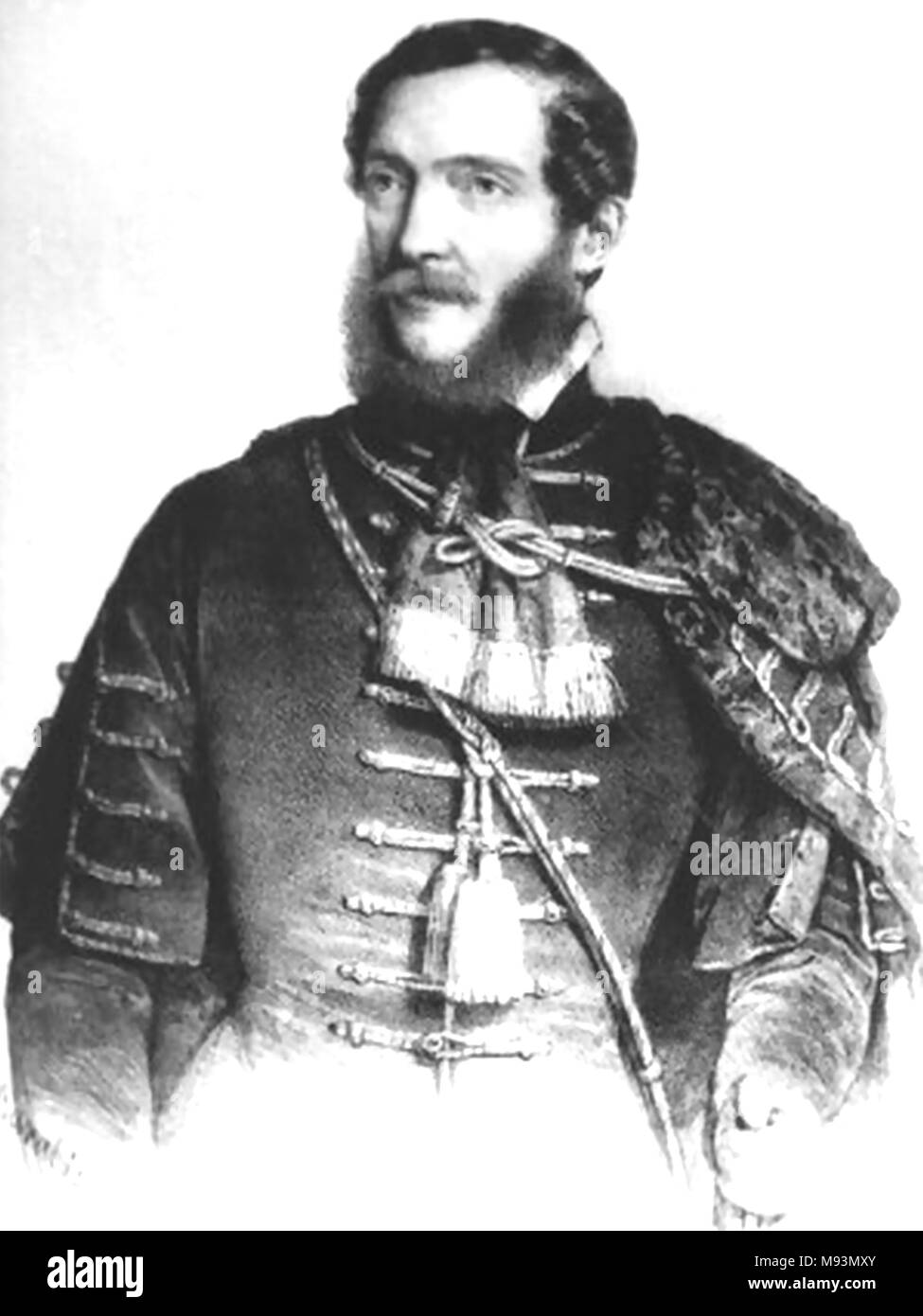 LAJOS KOSSUTH (1802-1894) Ungarische Jurist und Staatsmann Stockfoto