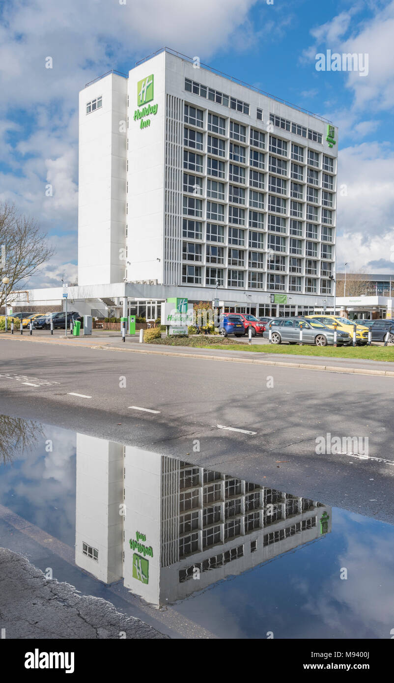 Holiday Inn, mehrstöckiges Hotel in Southampton, Hampshire, England, UK. Stockfoto