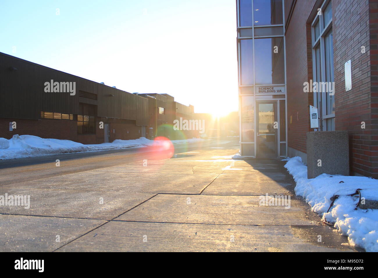 Frische morgen in Uoit Stockfoto