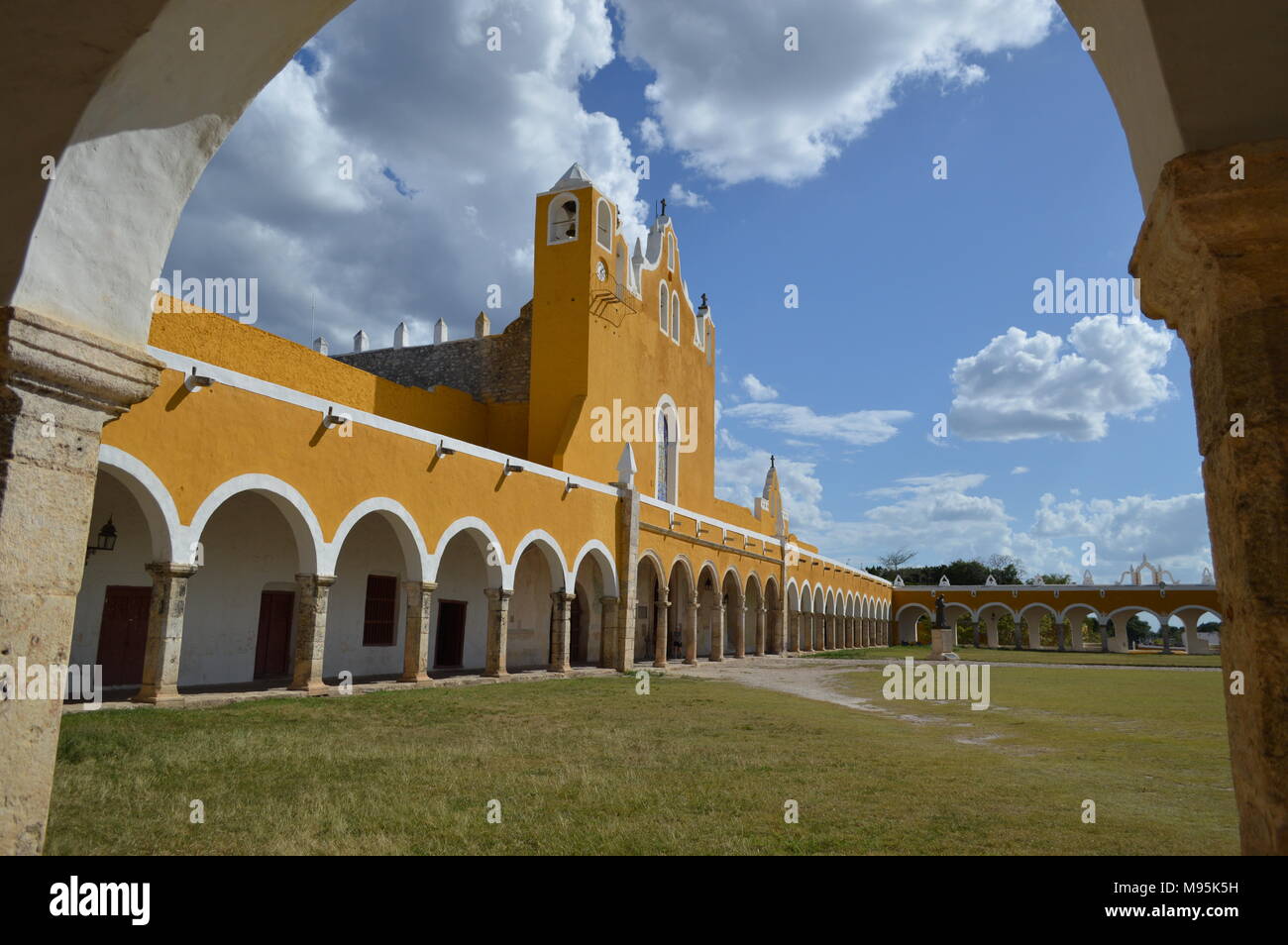 Der Convento de San Antonio de Padua in Izamal, Mexiko Stockfoto