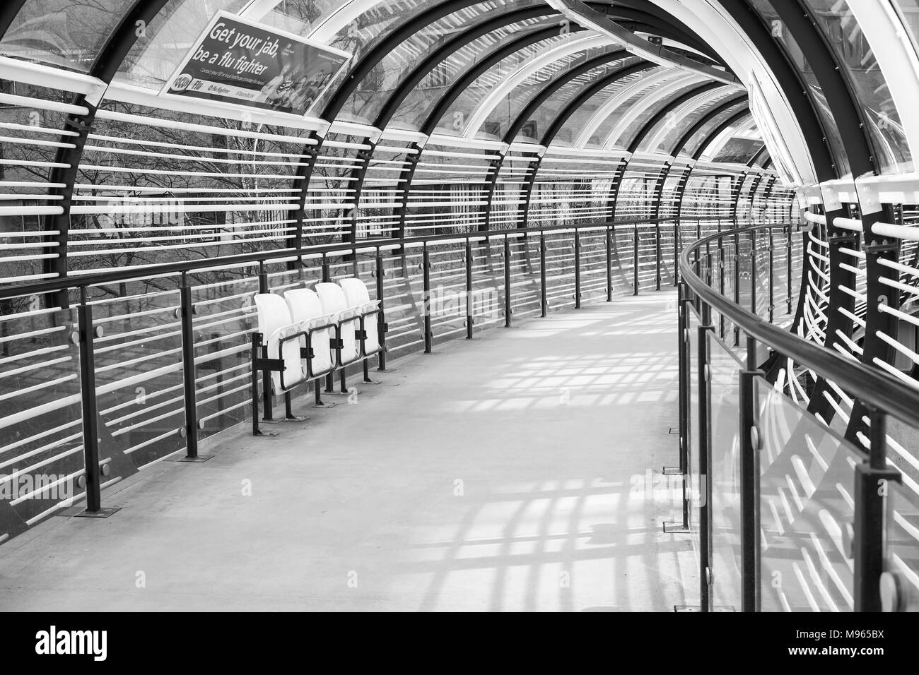 Moderne Architektur an der QMC, Nottingham, Großbritannien Stockfoto