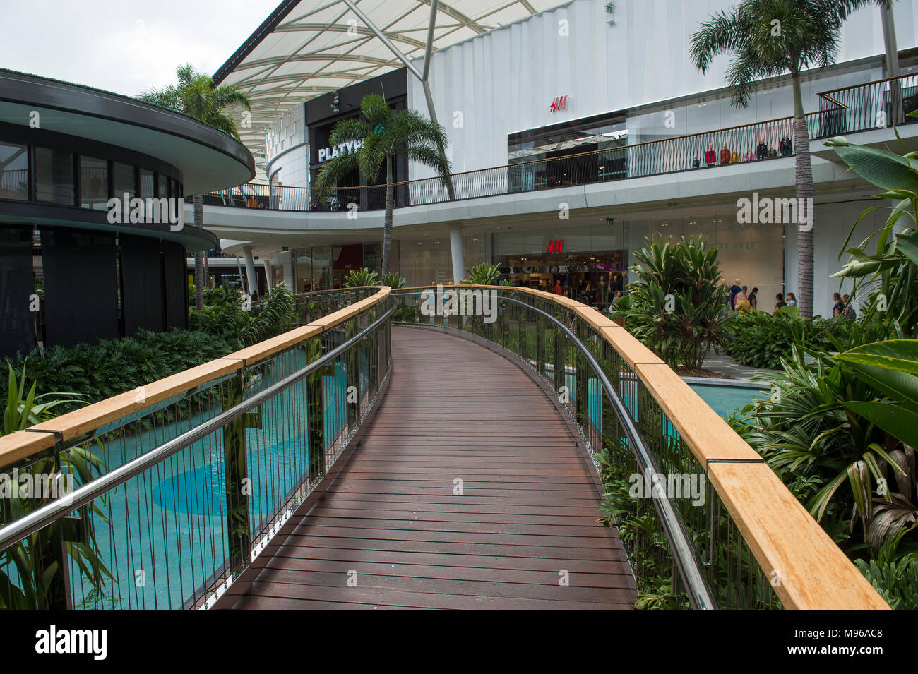 BROADBEACH, Queensland 23. März: 30 Millionen Dollar Face Lift für die Pacific Fair Shopping Centre, Broadbeach, Queensland, Australien Montag, 23. Marc Stockfoto