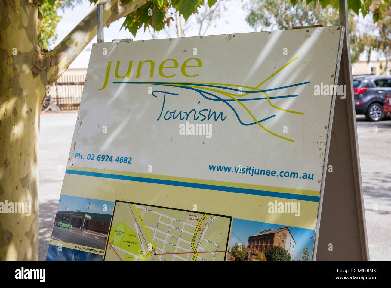 Junee Tourism Board in New South Wales, Australien Stockfoto