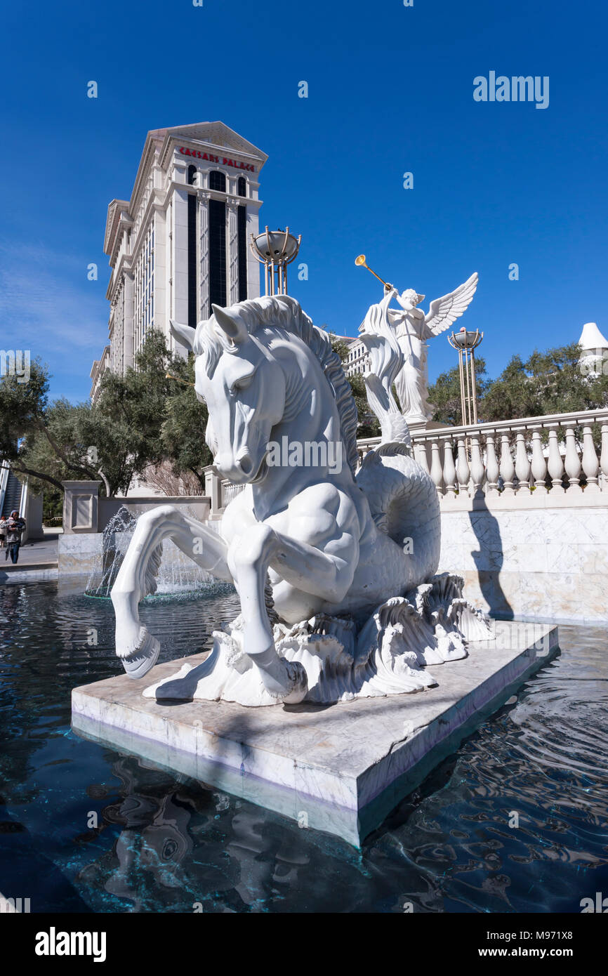 Touristische Blick auf. Las Vegas, Narvarda während des Tages. U.S.A Stockfoto