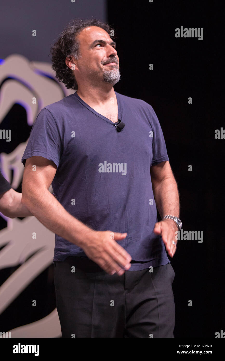 Cannes, Frankreich, 23. Juni 2016, Alejandro Gonzales Inarritu, Oscar ausgezeichneten Regisseur besucht die Cannes Lions Festival © ifnm Stockfoto