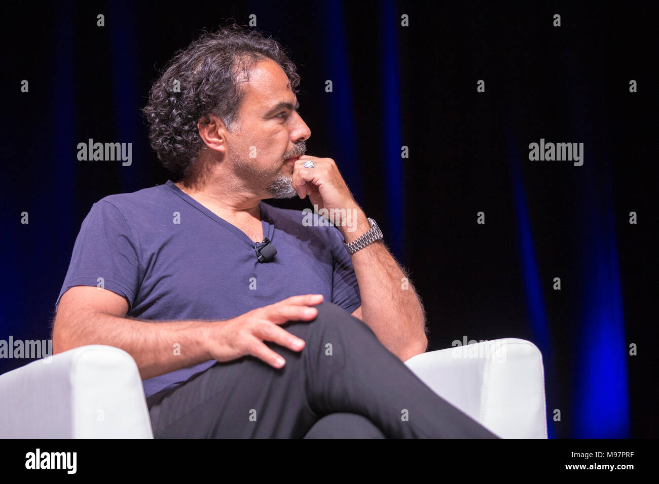 Cannes, Frankreich, 23. Juni 2016, Alejandro Gonzales Inarritu, Oscar ausgezeichneten Regisseur besucht die Cannes Lions Festival © ifnm Stockfoto